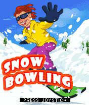 Snow Bowling -    .